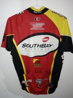 Polo de Ciclismo Southbay Rojo Orginal