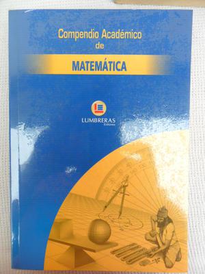 Remato Compendio Académico de Matemática Lumbreras