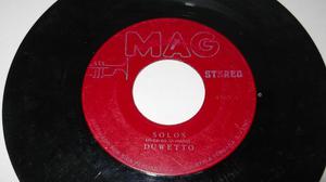 duwetto disco 45 rpm vinilo solos
