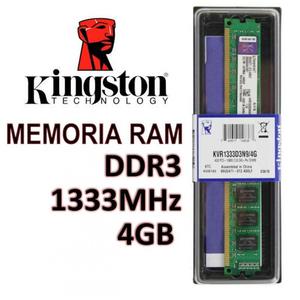 Memorias DDR3 4Gb