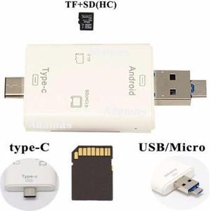 OTG MICRO USB LECTOR MICRO SD GIRATORIO HUB T691 MIRAFLORES