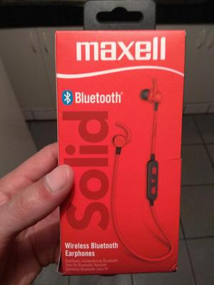 Vendo Audifono Bluetooth Maxel Nuevo