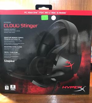 Vendo Hyperx Cloud Stinger Nuevo