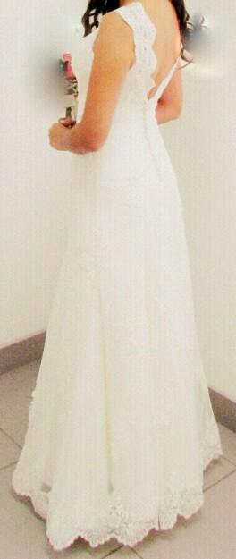 Vestido de novia vintage ivory
