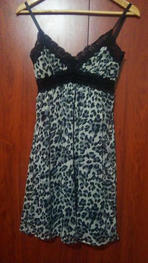 Vestido leopardo