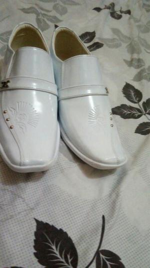 Zapato Blanco Talla 40