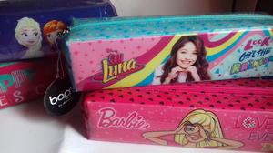 Cartuchera de Barbie Minie Mouse Soy Luna Original de