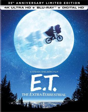 E.T. El Extraterrestre Bluray 4K Portada Lenticular