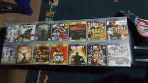 Vendo Juegos de Ps3