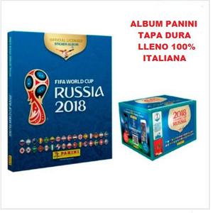 Album Panini Rusia  Lleno Original Italia