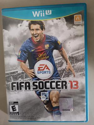 Juego Wiiu Fifa Soccer 13