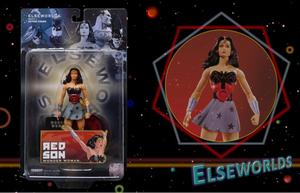 RED SON WONDER WOMAN / ELSEWORLDS SERIES 1 / BY DC DIRECT