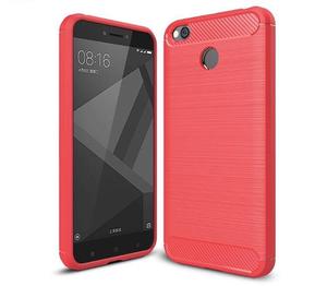 Case coral rojo Xiaomi Redmi 4x Protector para Celular