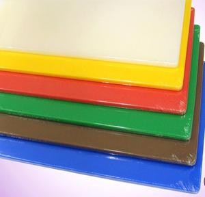 tabla de picar plastica 60x40x2.5 cm colores