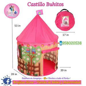Castillo Carpa Casita Niñas Oferta