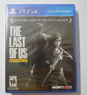 LAST OF US REMASTERED PS4