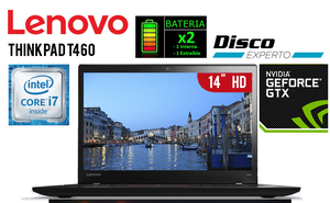 Lenovo Thinkpad T460 Core I7 6ta Gen, gb tb 8gb Ddr4,