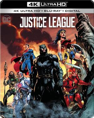 Justice League Steelbook [4K Ultra HD Bluray]