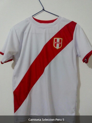 polo camiseta selección peruana