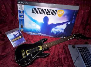 GUITARRA GUITAR HERO LIVE de PS3 COMO NUEVO