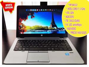 LAPTOP HP INTEL CORE I7 3.1GHZ 8GB RAM 1TB CAPACIDAD