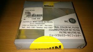 Nikon filtro neutral 40.5 mm nuevo