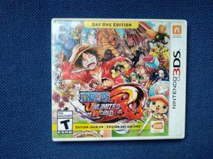 Juego One Piece Unlimited World 3ds