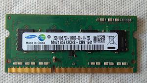 Memorias RAM DDR3 2GB Laptop