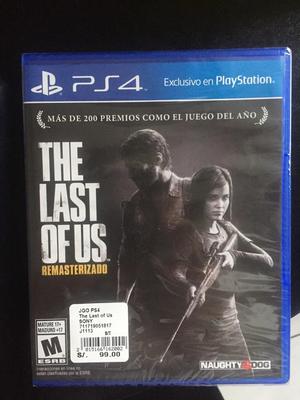 Vendo Juego Ps4 The Last Of Us Nuevo