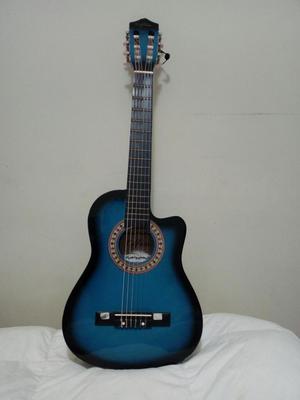 Guitarra Chica Color Azul