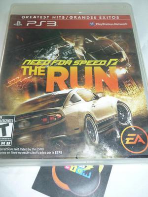 JUEGO PS3 NEED FOR SPEED THE RUN