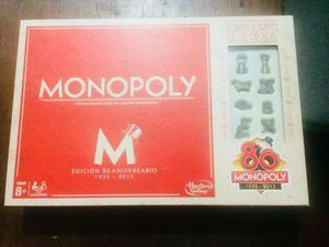 Monopoly 80 Aniversario, juego de mesa.