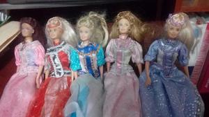 Pack 5 Barbies Originales