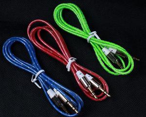 CABLE AUXILIAR DE COLORES MACHO DOCENA