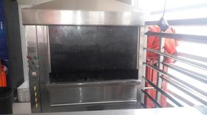 Horno para Pollos a la Brasa en acero Inoxidable Quirúrgico