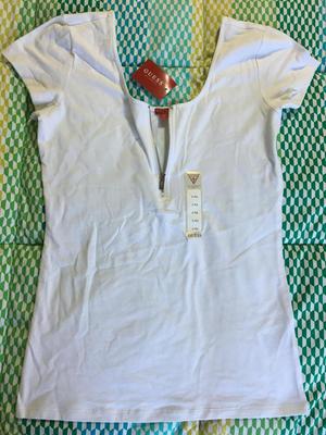 Polo Blanco Mujer Guess