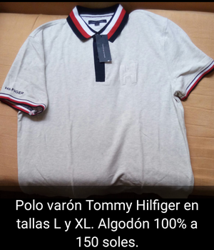 Polo Hombre. Marca Tommy Hilfiger