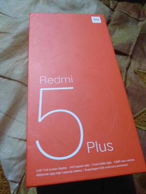 Vendo Celular Xiaomi Redmi5 Plus