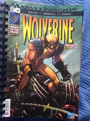 Comic Wolverine: Enemy of State 16 completo Anillado
