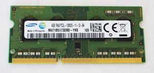 MEMORIA RAM 4GB SAMSUNG PARA LAPTOP