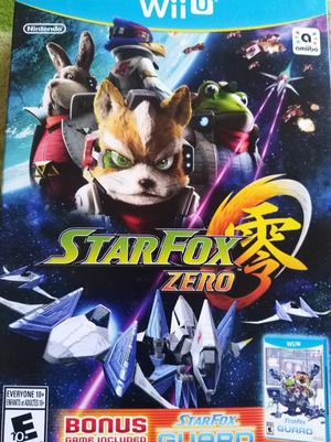 Star Fox Zero Y Star Fox Guard Wii U Nue