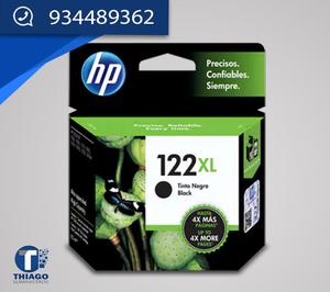 Tinta Hp 122xl black rinde 4 beses más.