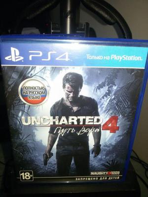 Uncharted 4: A Thief's End PS4 subtitulos Esp audio ingles