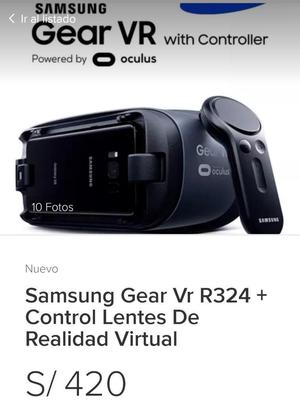 Visor Samsung Gear Original Nuevo