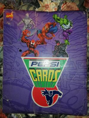 Album Pepsi Cards Marvel