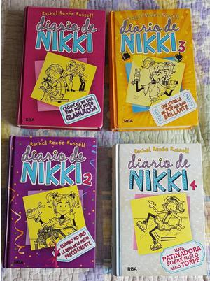 Libros Diario De Nikki 1, 2, 3 Y 4