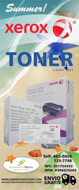 TONER XEROX 106R PHASER  PAG.