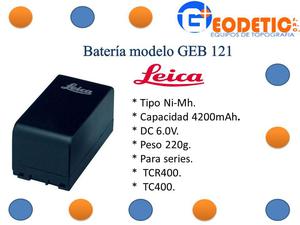 Batería para Estación Total marca LEICA modelo GEB121