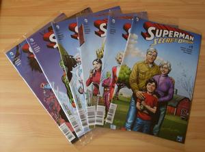 Comics Superman Secret Origin, Saga Completa 06 Ejemplares,
