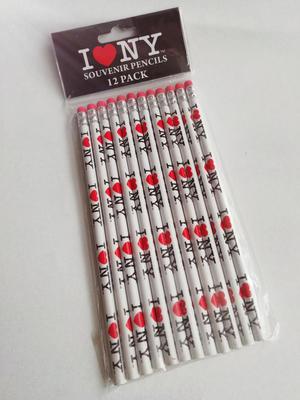 Pack de doce lápices souvenirs